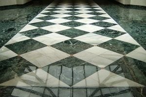 cleaning marble floors