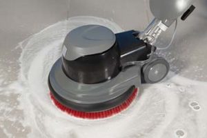 stripping and waxing floors