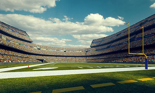 football stadium cleaning