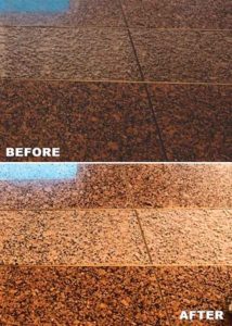 Natural Stone Before and After Cyclone jani king