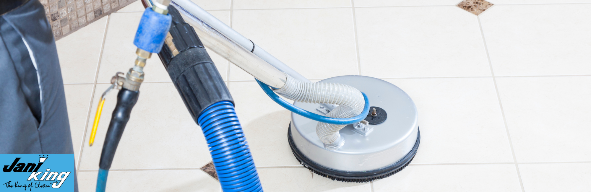 Cleaning tile and grout.