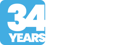 the logo for the 34th anniversary of the third anniversary of the 34th anniversary